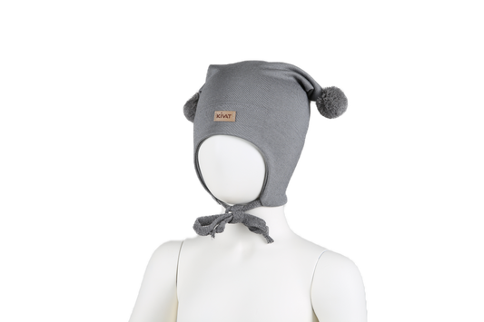 Knytelue i ull/silke