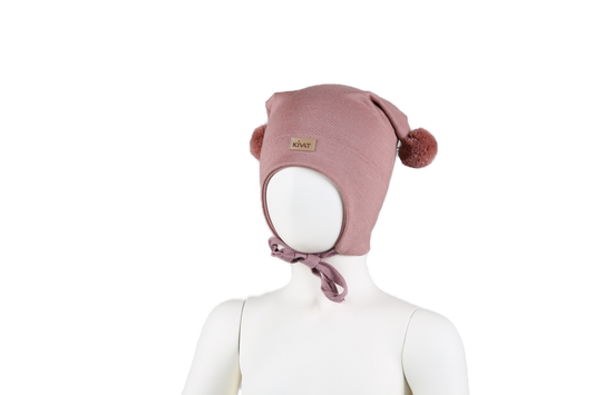 Knytelue i ull/silke