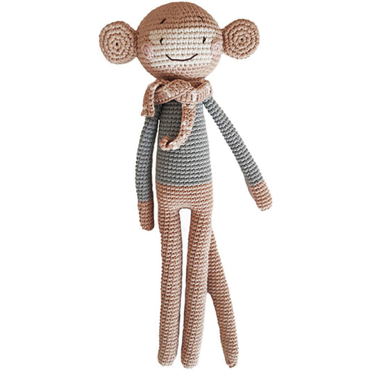 Monkey Beige Bamse